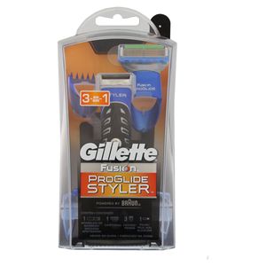 GILLETTE FUSION APARELHO BARBEAR MASCULINO 3 EM 1 PROGLIDE STYLER x 1