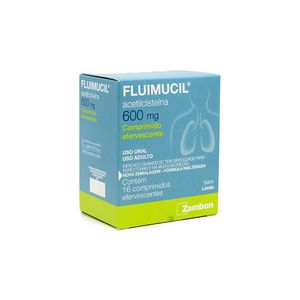 FLUIMUCIL COMPRIMIDO EFERVESCENTE 600MG x 16