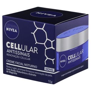 NIVEA CELLULAR CREME FACIAL ANTISSINAIS RENOVACAO CELULAR NOITE 52 G x 1