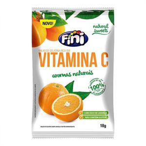 BEM-ESTAR BALA GELATINA VITAMINA C SABOR LARANJA 18 G x 1