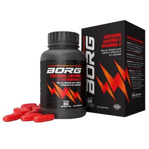 BORG CAPSULAS CARTAMO CAFEINA VITAMINA E x 60