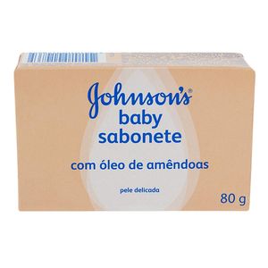 JOHNSONS BABY SABONETE OLEO AMENDOAS 80 G x 1