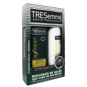TRESEMME KIT SHAMPOO 400ML+CONDICIONADOR 200ML DETOX CAPILAR 600 ML x 1