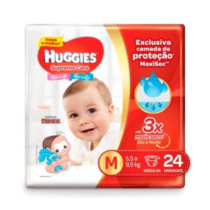 HUGGIES SUPRE CARE FRALDA JUMBO M x 24
