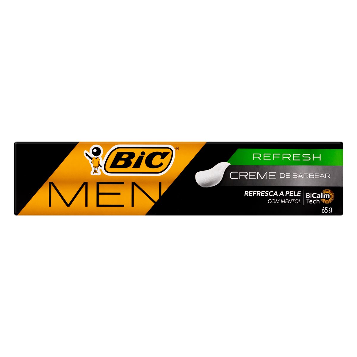 Creme De Barbear Refresh Bic Men Caixa 65G