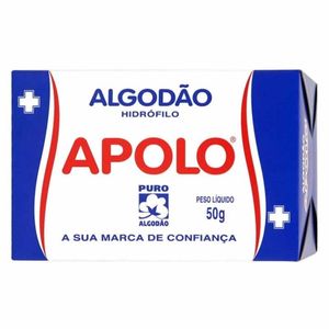 ALGODAO APOLO ALGODAO HIDROFILO CAIXA 50 G x 1