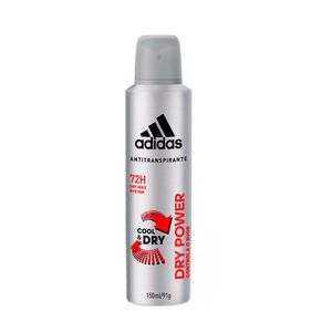 DESODORANTE ADIDAS AEROSOL DRY POWER 150 ML x 1