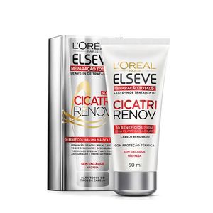 ELSEVE LEAVEIN CAPILAR CICATRI RENOV REPARACAO TOTAL 5+ 50 ML x 1