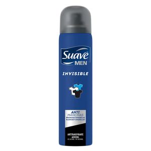 SUAVE AEROSOL DESODORANTE MEN INVISIBLE ANTI-MANCHAS 150 ML x 1