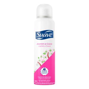 SUAVE AEROSOL ANTITRANSPIRANTE 48 HORAS JASMIM E COCO 150 ML x 1