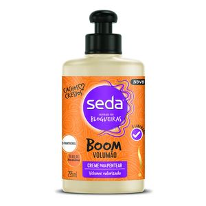 SEDA CREME PENTEAR CREME SEM ENXAGUE BOOM VOLUMAO OLEO DE MACADAMIA 295 ML x 1