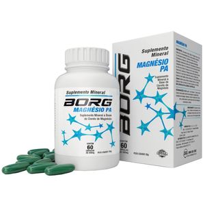 Borg Magnésio PA 500mg C/ 60 Caps