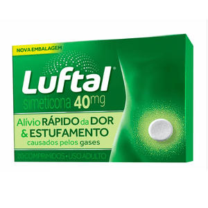 LUFTAL COMPRIMIDO 2X10 40MG x 20