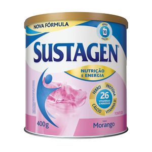SUSTAGEN PO MORANGO 400 G x 1