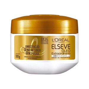 ELSEVE CREME DE TRATAMENTO OLEO EXTRAORDINARIO CACHOS 300 G x 1