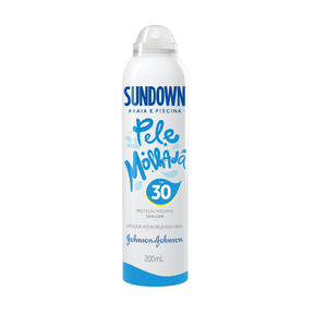SUNDOWN SPRAY PROTETOR SOLAR PELE MOLHADA FPS30 200 ML x 1