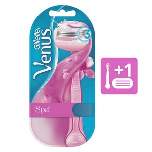 GILLETTE VENUS APARELHO DEPILATORIO FEMININO SPA 3 LAMINAS x 1