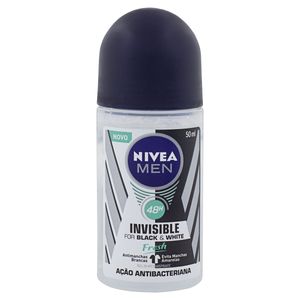 DES NIVEA ROLLON MASCULINO INVISIBLE BLACKEWHITE FRESH 50 ML x 1