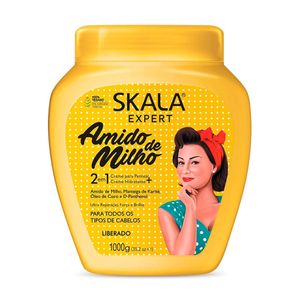 SKALA CREME PARA PENTEAR E HIDRATANTE 2EM1 AMIDO DE MILHO 1000 G x 1