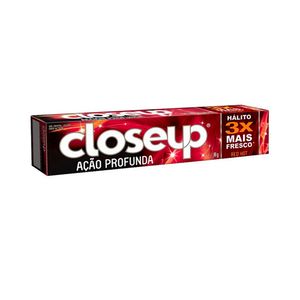 Creme Dental Close-up Acao Profunda Red Hot 90g
