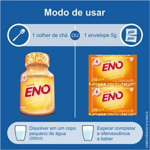 SAL DE ENO PO EFERVESCENTE LARANJA 100 G x 1
