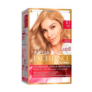 IMEDIA KIT TINTURA CREME 8.1 LOURO SUECO 47 G x 1