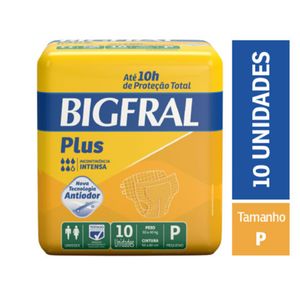 BIGFRAL PLUS FRALDA GERIATRICA PLUS P x 10