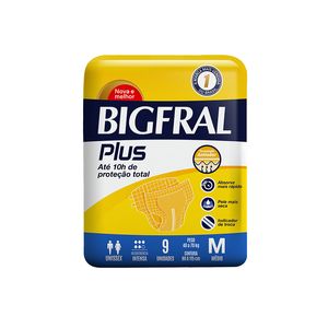 BIGFRAL PLUS FRALDA REGULAR MEDIA x 9