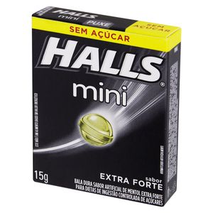 HALLS BALA DROPS MINI EXTRA FORTE 15 G x 1