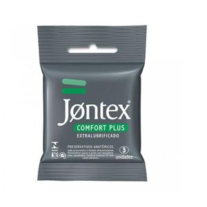 JONTEX SACHE PRESERVATIVO LUBRIFICADO COMFORT PLUS x 3