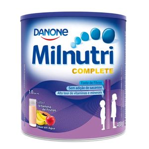 MILNUTRI PO LATA COMPLETE VITAMINA DE FRUTAS 400 G x 1