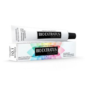 BIO EXTRATUS COLOR CREME INDIVIDUAL 10.1 LOURO CLARISSIMO ACINZENTADO 60 ML x 1