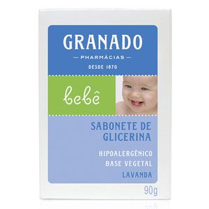 GRANADO BEBE SABONETE GLICERINA LAVANDA 90 G x 1