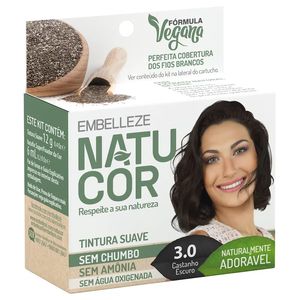 NATUCOR KIT PO CASTANHO ESCURO 3.0 12 G x 1