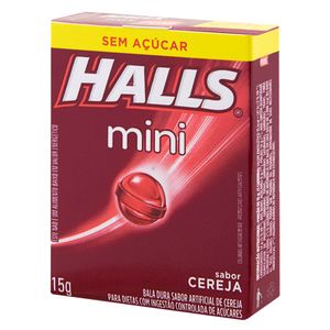 HALLS BALA DROPS MINI CEREJA 15 G x 1