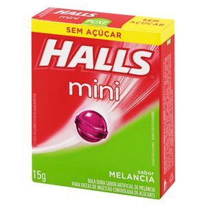 HALLS BALA DROPS MINI MELANCIA 15 G x 1