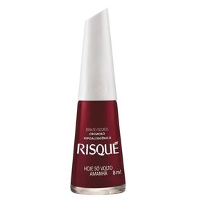 Esmalte Risqué Cremoso Hoje Só Volto Amanhã