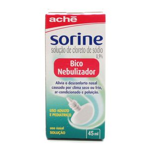 SORINE SOLUCAO NASAL NEBULIZADOR 45 ML x 1