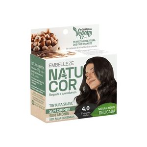 NATUCOR KIT COLORACAO AVELA 4.0 24 G x 1