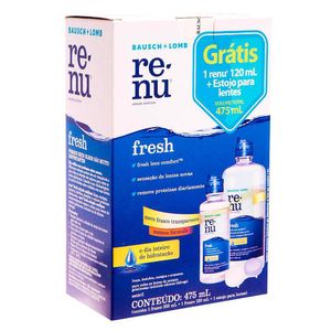 RENU FRESH KIT SOLUCAO MULTIUSO 355+120ML 475 ML x 1