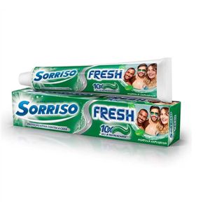 SORRISO GEL DENTAL FRESH PLUS HORTELA EXPLOSION 90 G x 1