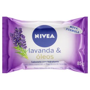 NIVEA SABONETE LAVANDA E OLEOS 85 G x 1