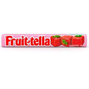 FRUITTELLA BALA MASTIGAVEL MORANGO 40 G x 1