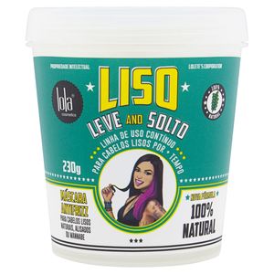 LOLA MASCARA CAPILAR ANTIFRIZZ LISO LEVE E SOLTO 230 G x 1