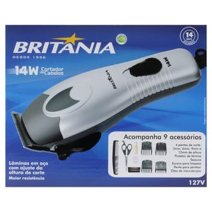 BRITANIA ELETRODOM CORTADOR CABELO BCO100 110V 14W x 1
