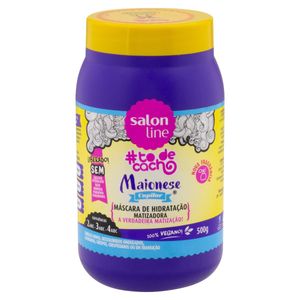 SALON LINE MASCARA CAPILAR TO DE CACHOS MAIONESE MATIZADORA 500 G x 1