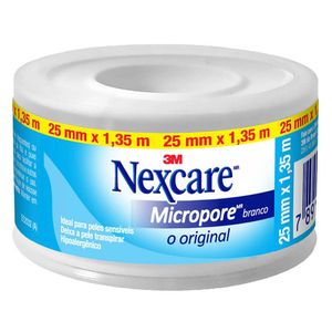 NEXCARE MICROPORE CURATIVO MICROPOROSO BRANCO 25X1.35 METROS x 1