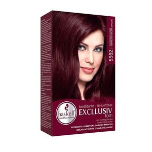 Tonalizante Haskell 5562 Castanho Claro Vermelho Violeta Esp