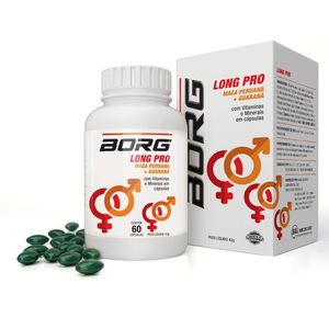Borg Long Pro Maca Peruana + Guaraná C/ 60 Caps