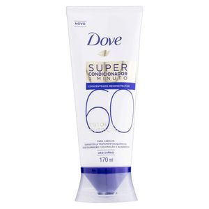 DOVE CONDICIONADOR CONDICIONADOR SUPER 1 MINUTO FATOR DE NUTRICAO 60 170 ML x 1